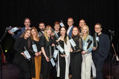Eesti Noorsooteater tähistas sünnipäeva ning jagas kolleegiauhindu