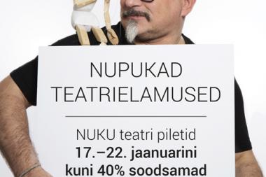 Algas teatripiletite sooduskampaania 17.-22. jaanuarini
